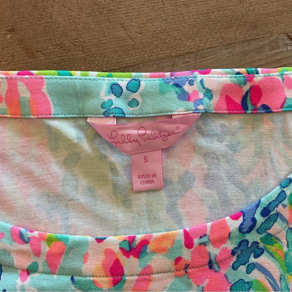 Lilly Pulitzer Lula Dress in Multi‎ Catch the Wave print - Picture 7 of 10